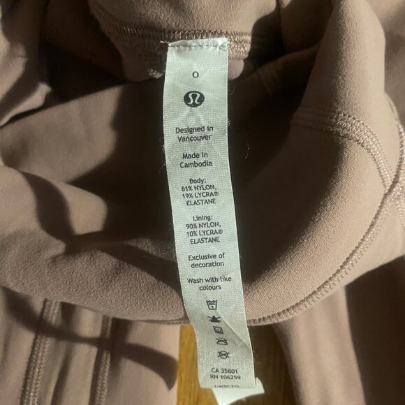 dusty pink LULULEMON LEGGINGS - Picture 2 of 5